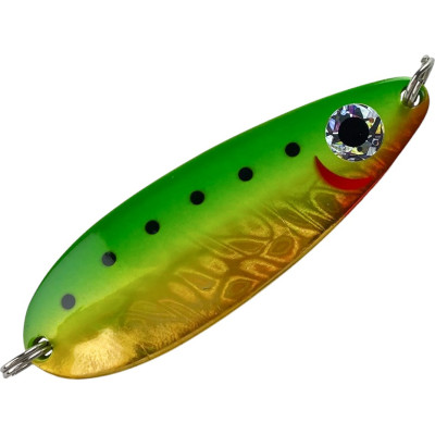 Блесна DAIWA Akiaji Crusader Salmon Special (35г) Keimura Chart Gold Iwashi