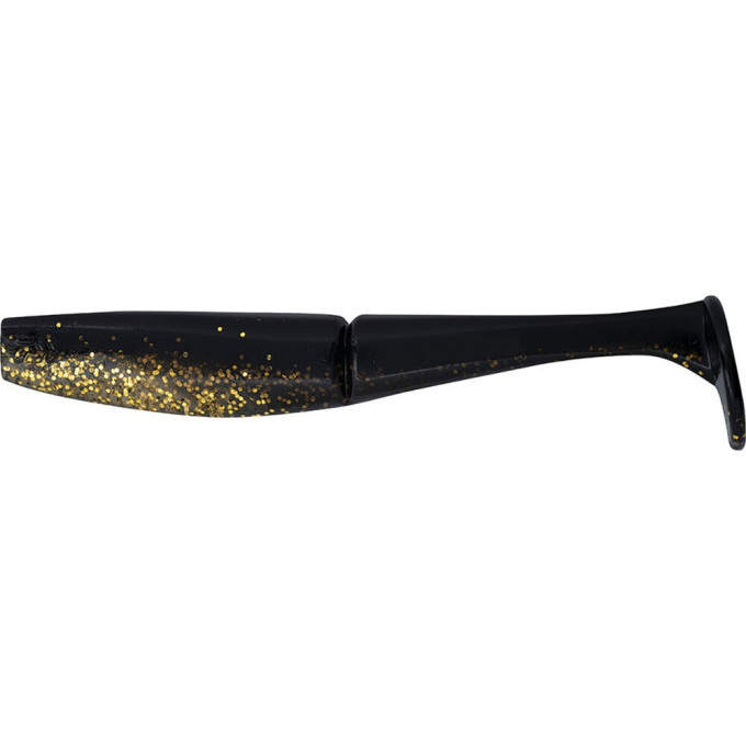 Твистер DAIWA Bait Junkie Minnow 4,2 (10см) Black & Gold (упаковка - 5шт) 043178160824