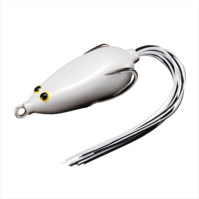 Воблер DAIWA STEEZ SNAPPY FROG WHITE BLACK 07433501