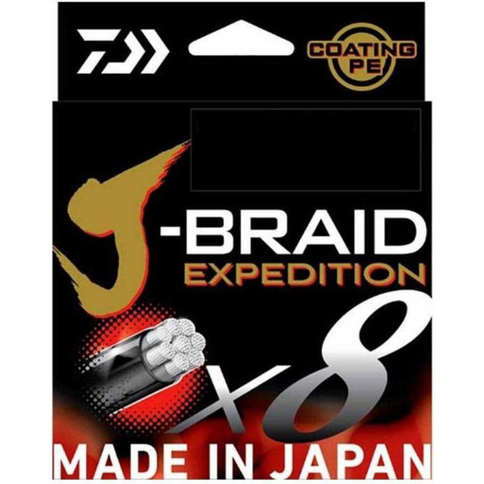 Леска DAIWA J-BRAID EXPEDITION×8E 0,18mm-150m SMASH ORANGE 12550-018